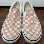 Vans  checkered slip on shoes pink checkered girls W5.5 M4 Photo 1