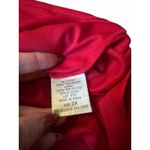 Olivia Matthews NWT Red Gown with Floral Embellishment - 2X Photo 8