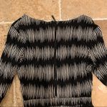 Tart Collections Modal XS Black White Ruched Dress Photo 7