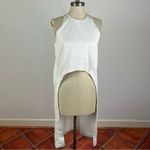 Asilio  The Long and Short Of It Top in White Photo 1