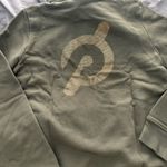 Peloton  Green Zip Up Bedazzled Hoodie Photo 3