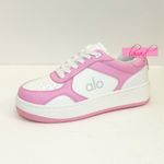 Alo Yoga NEW Alo Recovery Mode Sneakers Pink White Contrast Colorblock Athletic Shoes 5.5 Photo 7