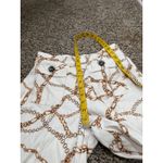 Anthropologie Maeve Linen Blend Palazzo Pants Womens Sz 4 Wide Leg Chain Print Photo 13