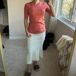 2 pc premium knit dress & cardigan set. XS White Photo 9