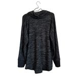 Cloth & Portrait Black Gray Cowlneck‎ Tunic Top NWT Large Photo 1