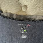 Free People Intimately Free‎ People Navy Black Mesh Trimmed Criss Cross Bodysuit Photo 5