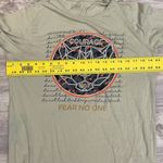 Vintage Max 2003 Tan with Grey Orange Graphic Women's Short Sleeve Tee Medium Photo 7