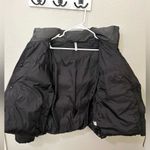 Fabletics  Black Reflective Puffer Jacket Women’s Coat Size Small Photo 7