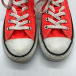 Converse  All Star Fiery Coral Low Top Canvas Sneakers Womens 7.5 Mens 5.5 Photo 2