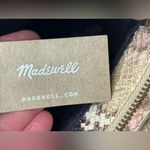 Madewell NWT Women’s The ZiP Transport Crossbody Snake Embossed Leather Edition Photo 9