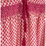Plenty By Tracy Reese  | Medium | Pink & White Anila Tassel Sleeveless Blouse Top Photo 4