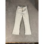 oraije paris white jeans cropped flare boot cut Size Small 25x24 White Photo 1