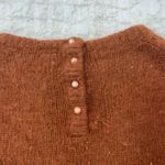 Cassidy Sweater Lambwool Angora Short Sleeve Brown Sz M Size M Photo 12