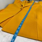 Talbots Women's  Double Face Wool Blend Jacket Coat Size 10 Mustard Gold Yellow Photo 7