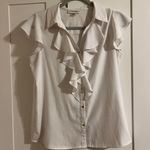 Calvin Klein ruffle business casual top Photo 0