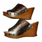 Kenneth Cole  peep toe wedges Photo 1