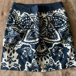 Merona Navy And White Pencil Skirt Photo 0