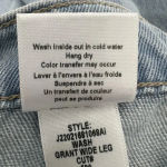 Veronica Beard  Grant Wide-Leg Raw Hem Aire Cropped Jeans Button Fly Flare 29 Photo 11