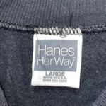 Hanes Vintage 80s Halloween Sweatshirt Teddy Bear Pumpkin Boo Black Sz L Handmade Photo 7