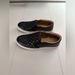 A New Day  Black Quilted Slip-On Loafers Photo 2