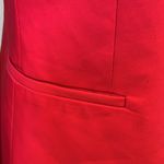 ZARA  Basic Shoulder Pads Hot Pink Single Button Blazer Size Medium Photo 3