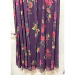 Mac Duggal Long Sleeve Ruched Top Deep V-Neckline Gown Purple Size 10 NWT #68558 Photo 13