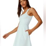 Beyond Yoga NWT  Charmed Mini Dress in Tropical Water Blue Photo 1