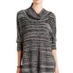 Anthropologie Field Flower Heather Gray Space dye Cowl neck dolman tunic Photo 0