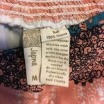 Japna  Tiered Summer Short Skirt Size M Pockets Boho Blue Pink Viscose NEW Photo 1