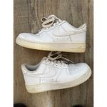 Nike  Air Force 1 Low White Sneakers Classic Everyday Shoes Size 8 Womens Photo 2