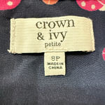 Crown & Ivy  Dress Size 8P Blue Pink Photo 7