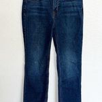 Harper Heritage  High Rise Straight Raw Hem Dark Wash Jeans Photo 0