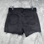 Gap Shorts Womens 10 30 Washed Black Denim Festival Casual Summer Bohemian Photo 2