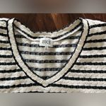 BKE  from Buckle Black and White Striped V-Neck Top (kinda cropped) Photo 1