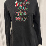 Quacker Factory  'Jingle All the Way' Reindeer Christmas T-Shirt Photo 0
