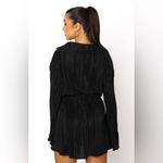 White Fox Boutique  More About Me Long Sleeve Mini Dress Black Photo 3