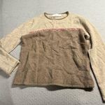 Bula Women’s Vintage Sweater Brown Beige Lambswool & Angora blend Crewneck Small Photo 0