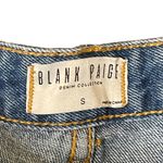 Blank Paige  Denim Shorts Size Small Blue Distressed Button‎ Fly Womens 30X2.5 Photo 6