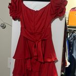 Angel Biba Red Gameday Romper Photo 1