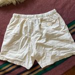 Adidas 90s vintage  100% cotton shorts all white athletic shorts with pockets Photo 5