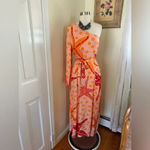 Anthropologie  Farm Rio One-Shoulder Starfish Maxi Dress Size Small NWOT $248 Photo 2