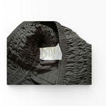 Vince  Smocked Short in Black Sz L Pull on Pockets 100% Cotton Classic Designer Photo 3