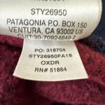 Patagonia Women's Woolyester Fleece Pullover Jacket Oxide Red Size Medium Photo 6