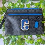 Coach X Peanuts Carryall Pouch In Signature Canvas With Snoopy c4308 Photo 0