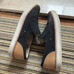 UGG  Black and Tan Slip-On Loafers Photo 2