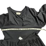 Nation Ltd  Black Tavin Tiered Midi Dress Size: L Photo 3