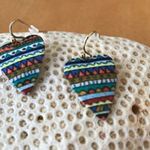 Boho Heart Earrings Southwest Festive New Trendy Photo 5