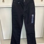 J.Crew NWT Black Midrise Flare Cropped Jeans size 24 Photo 2