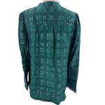 Tory Burch Malachite Silk Print Whitfield Tunic green blue sz 8 Photo 1