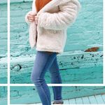 Madden NYC White Sherpa Jacket Photo 4